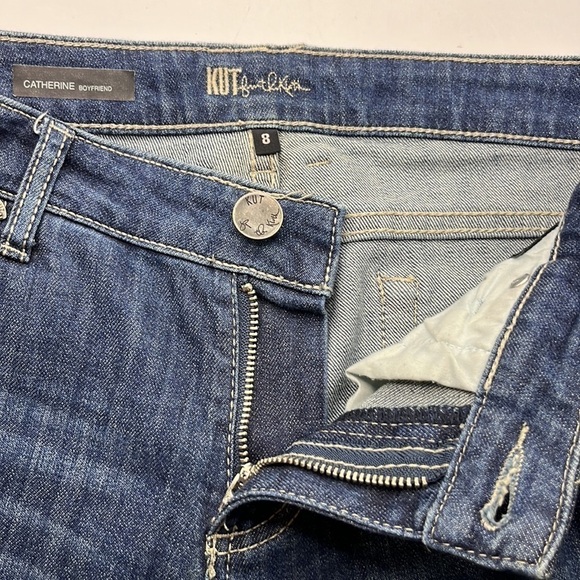 Kut From The Kloth Catherine Boyfriend Size 8 - Picture 16 of 16
